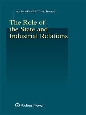 cover image of The Role of the State and Industrial Relations